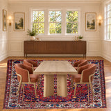 SKU 24794 — dining room staged with the original handmade carpet