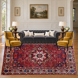 SKU 24794 — living room staged with the original handmade carpet