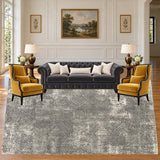 SKU 24607 — living room staged with the original handmade carpet