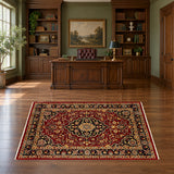 Rocket 1 Batch 84 revision 2 — SKU 27244 office room — original carpet and fringes