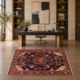 Rocket 1 Batch 85 — SKU 25650 office room — original carpet with both fringed ends
