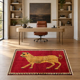 Rocket 1 Batch 85 — SKU 25674 office room — original carpet with both fringed ends