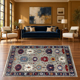 Rocket 1 Batch 85 — SKU 25698 living room — original carpet with both fringed ends