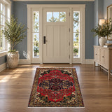 Rocket 1 Batch 86 — SKU 25452 entrance room — original carpet with both fringed ends