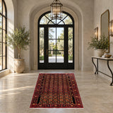 Rocket 1 Batch 86 — SKU 25455 entrance room — original carpet with both fringed ends