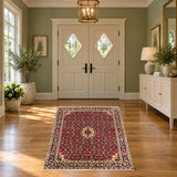 Rocket 1 Batch 86 — SKU 25641 entrance room — original carpet with both fringed ends