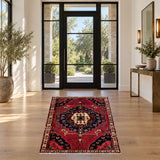 Rocket 1 Batch 86 — SKU 25646 entrance room — original carpet with both fringed ends
