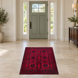 Rocket 1 Batch 87 — SKU 25323 entrance room — original carpet with both fringed ends