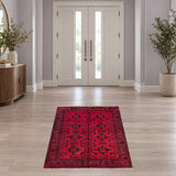 Rocket 1 Batch 87 — SKU 25373 entrance room — original carpet with both fringed ends