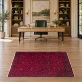 Rocket 1 Batch 87 — SKU 25378 office room — original carpet with both fringed ends