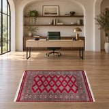 Rocket 1 Batch 88 — SKU 25206 office room — original carpet with both fringed ends