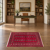 Rocket 1 Batch 88 — SKU 25225 office room — original carpet with both fringed ends