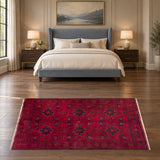 Rocket 1 Batch 88 — SKU 25306 bedroom room — original carpet with both fringed ends