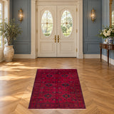 Rocket 1 Batch 88 — SKU 25306 entrance room — original carpet with both fringed ends