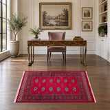 Rocket 1 Batch 89 — SKU 25053 office room — original carpet with both fringed ends