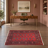Rocket 1 Batch 89 — SKU 25055 office room — original carpet with both fringed ends