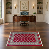 Rocket 1 Batch 89 — SKU 25102 office room — original carpet with both fringed ends