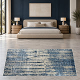 Royal Vasighi carpet 24588 in a modern bedroom — 236 x 152 cm