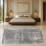 Royal Vasighi carpet 24591 in a modern bedroom — 236 x 152 cm