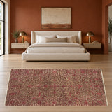 Chobi Ziegler carpet 22603 in a modern bedroom — 241 x 170 cm