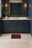 Rocket1 — SKU 26354 — exact original rug staged in powder room