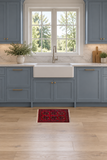 Rocket1 — SKU 26355 — exact original rug staged in kitchen sink