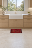 Rocket1 — SKU 26359 — exact original rug staged in kitchen sink