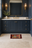 Rocket1 — SKU 26372 — exact original rug staged in powder room