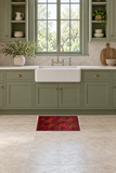 Rocket1 — SKU 26422 — exact original rug staged in kitchen sink