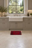 Rocket1 — SKU 26465 — exact original rug staged in kitchen sink