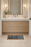 Rocket1 — SKU 26482 — exact original rug staged in powder room