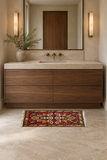 Rocket1 — SKU 26495 — exact original rug staged in powder room