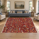 Rocket1 — SKU 27818 — approved horizontal rug in living room with sofas and chairs