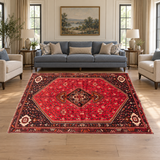 Rocket1 — SKU 27862 — approved horizontal rug in living room with sofas and chairs