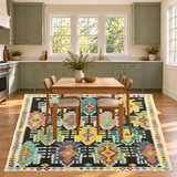 Rocket1 — SKU 27651 — approved vertical rug with centered kitchen nook table and chairs