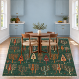 Rocket1 — SKU 27794 — approved vertical rug with centered kitchen nook table and chairs