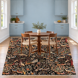 Rocket1 — SKU 27816 — approved vertical rug with centered kitchen nook table and chairs