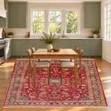 Rocket1 — SKU 27837 — approved vertical rug with centered kitchen nook table and chairs