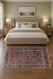 Rocket1 — SKU 24549 — exact original rug staged in bedroom