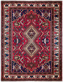 24331- Abadeh Persian Hand-Knotted Authentic//Traditional/Carpet/Rug/ Size: 6'9"x 5'1" / 206cm x 155cm