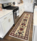 15378-Lori Gabbeh Hand-Knotted/Handmade Persian Rug/Carpet Tribal/ Nomadic/Authentic/ Size: 10'2" x 2'6"