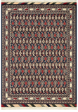 22583-Sarough Hand-Knotted/Handmade Persian Rug/Carpet Traditional Authentic/ Size: 9'6"x 6'7"/ 290cm x 201cm