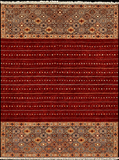 23933 - Royal Chobi Ziegler / Afghan  /Hand-Knotted /  Contemporary / Traditional / Size: 12'0" x  8'11"/366cmx 272cm