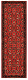 27449-Hamadan Hand-Knotted/Handmade Persian Rug/Carpet Tribal/Nomadic Authentic/ Size: 9'8" x 3'3"/295cm x 99cm