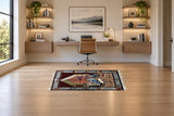 20875 carpet staged in office room