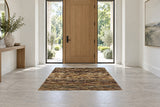 22602 Persian rug staged in an entrance