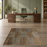 21736 carpet, staged office room view