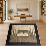 21752 carpet, staged office room view
