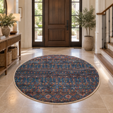 23796 - Chobi Ziegler Afghan Hand-Knotted Contemporary/Traditional /Size: 5'8" x 5'7"/173cm x 170cm