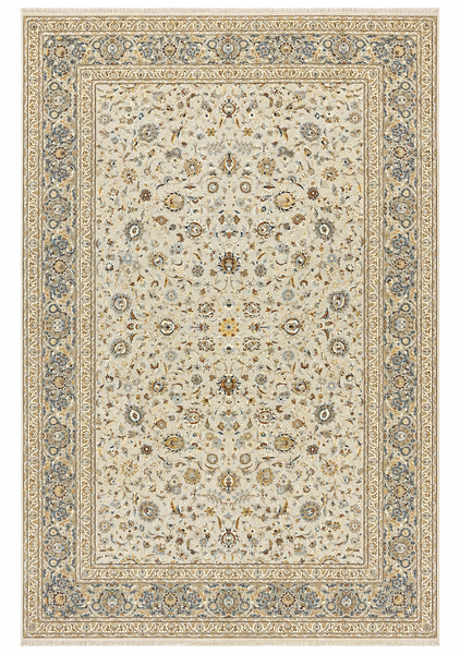 27410-Kashan Hand-Knotted/Handmade Persian Rug/Carpet Traditional/Authentic/Size:  12'7" x 8'6" /384cm x 259cm